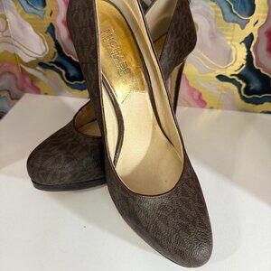 Michael Kors Monogram Heels